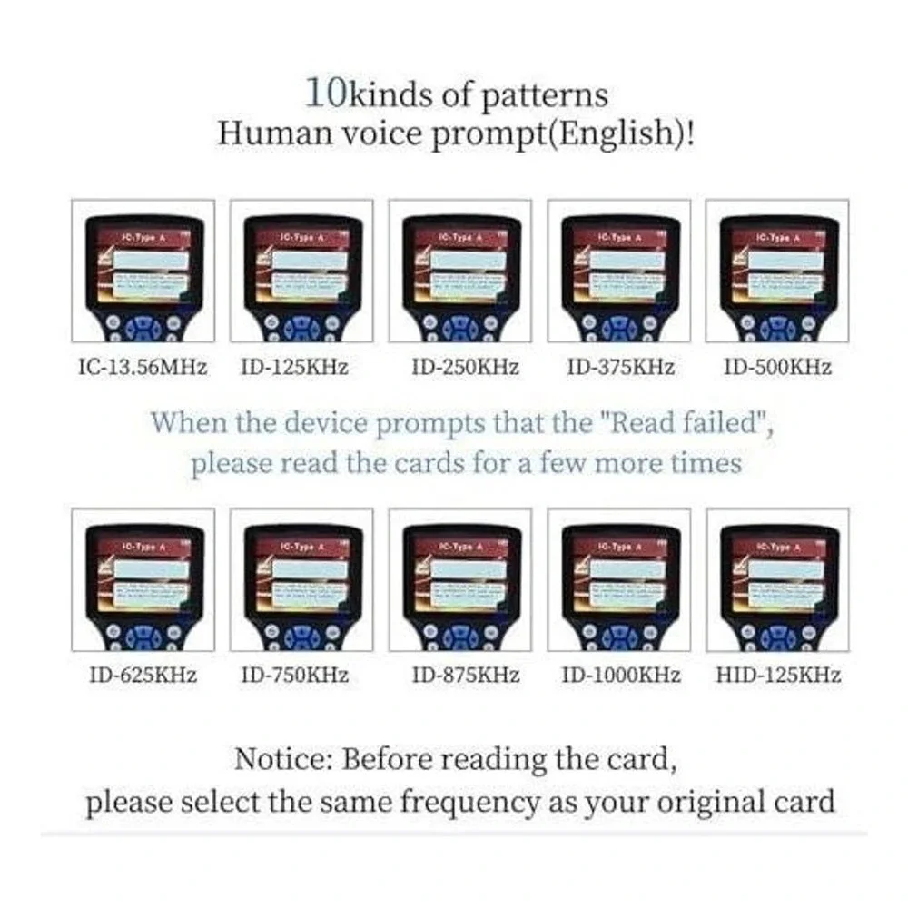 Edinruis RFID Reader Writer and Key Fobs